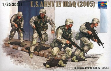 US Army Ch-47 Crew in Vietnam Trumpeter Kit TR 00417 for sale online
