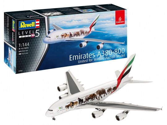 Airbus A380-800 Emirates "Wild Life" 
