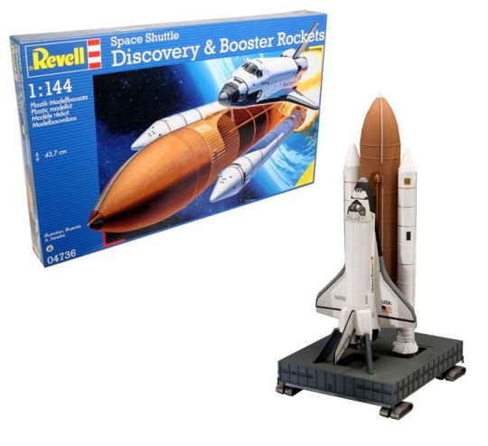 Space Shuttle Discovery & Booster 
