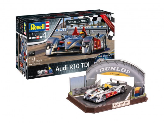 Gift Set Audi R10 TDI LeMans + 3D Puzzle 