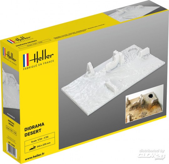 Heller - Socle Diorama Desert 