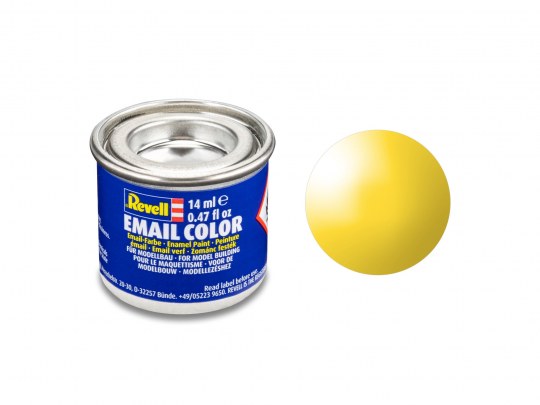 Email Color, Yellow, Gloss, 14ml, RAL 1018 