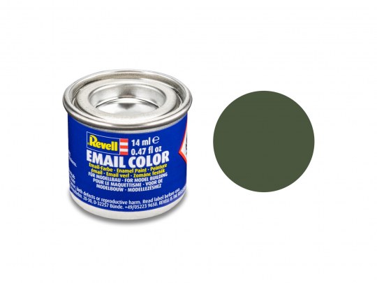 Email Color Bronzegrün, matt, 14ml, RAL 6031 