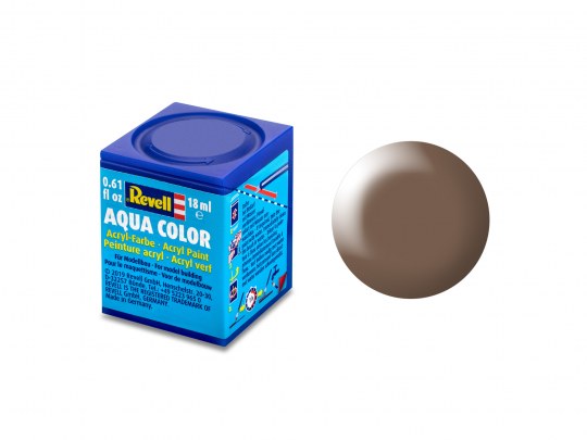 Aqua Color, Brown, Silk, 18ml 