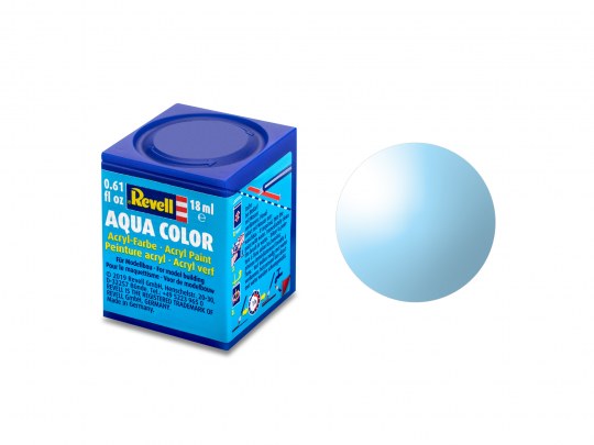 Aqua Color Bleu transparent, 18ml 
