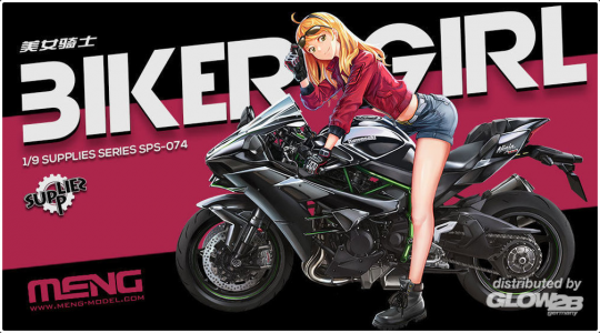 MENG-Model: Biker Girl (RESIN) 