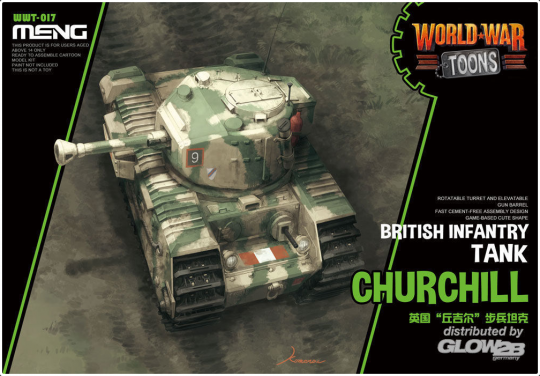 MENG-Model: British Infantry Tank Churchill (CARTOON MODEL) 