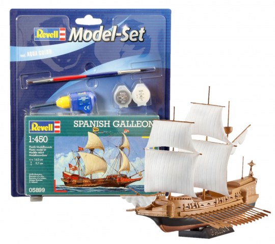 Model Set Spanish Galleon 