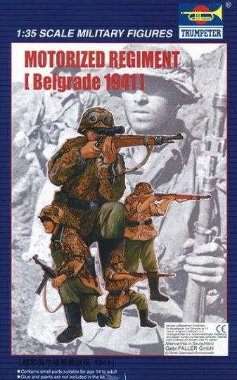 Trumpeter - Motorisiertes Regiment Belgrad 1941 