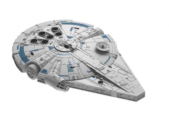 Star Wars Modellbau Millenium Falcon
