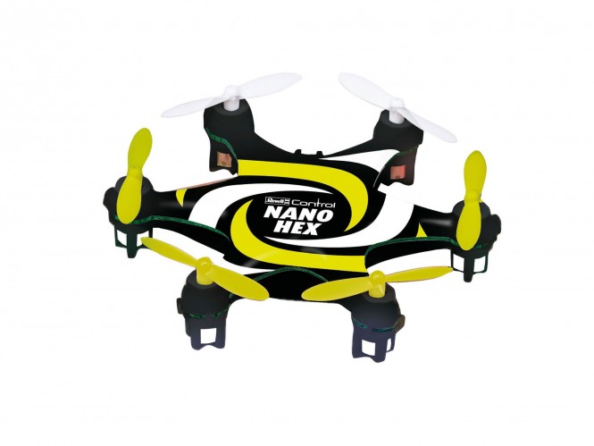 Multicopter "NANO HEX" schwarz-g