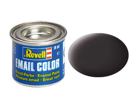 Email Color Teerschwarz, matt, 14ml, RAL 9021
