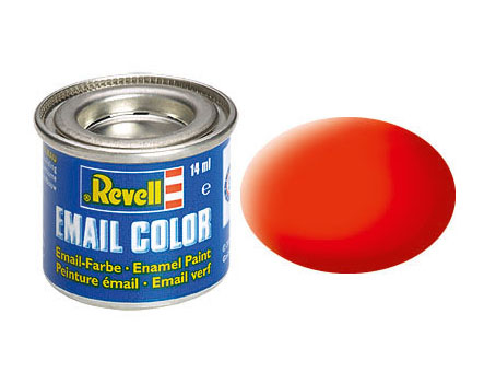 Email Color Leuchtorange, matt, 14ml, RAL 2005