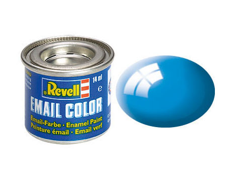 Email Color Lichtblau, glänzend, 14ml, RAL 5012