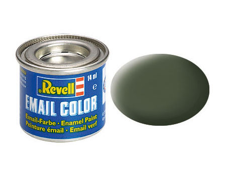 Email Color Bronzegrün, matt, 14ml, RAL 6031