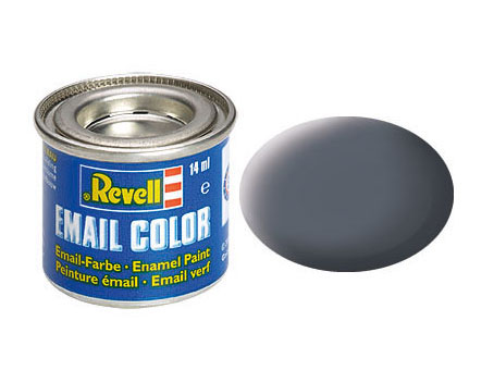 Email Color Staubgrau, matt, 14ml, RAL 7012