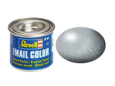 Email Color Silber, metallic, 14ml