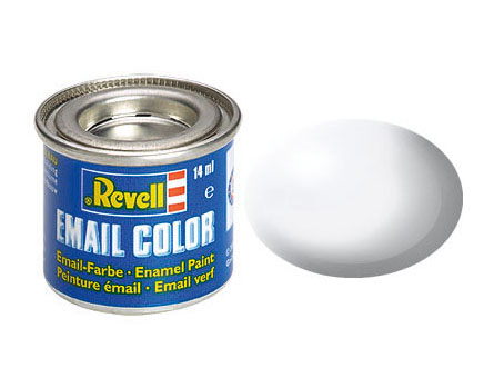 Email Color Weiß, seidenmatt, 14ml, RAL 9010