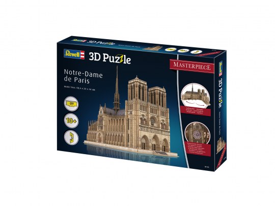 Revell 3d puzzle Notre Dame de París 293 piezas catedral a partir de 10 años 00190 