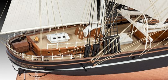 Revell Clipper Ship Cutty Sark Model Kit Z-scale 1 220 for sale online 