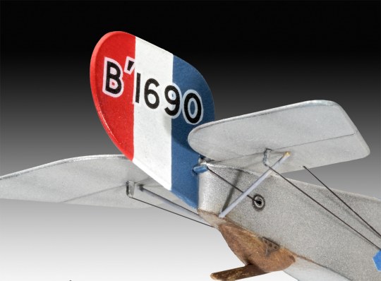 Biplano Nieuport 11-16 Francia 1914 1:72 AVION biplan Altaya Diecast 