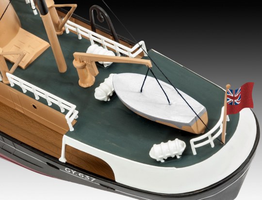 Details about   ZHL North Sea Trawler wooden model boat kits 18 inch L 460 MM scale 1/62 