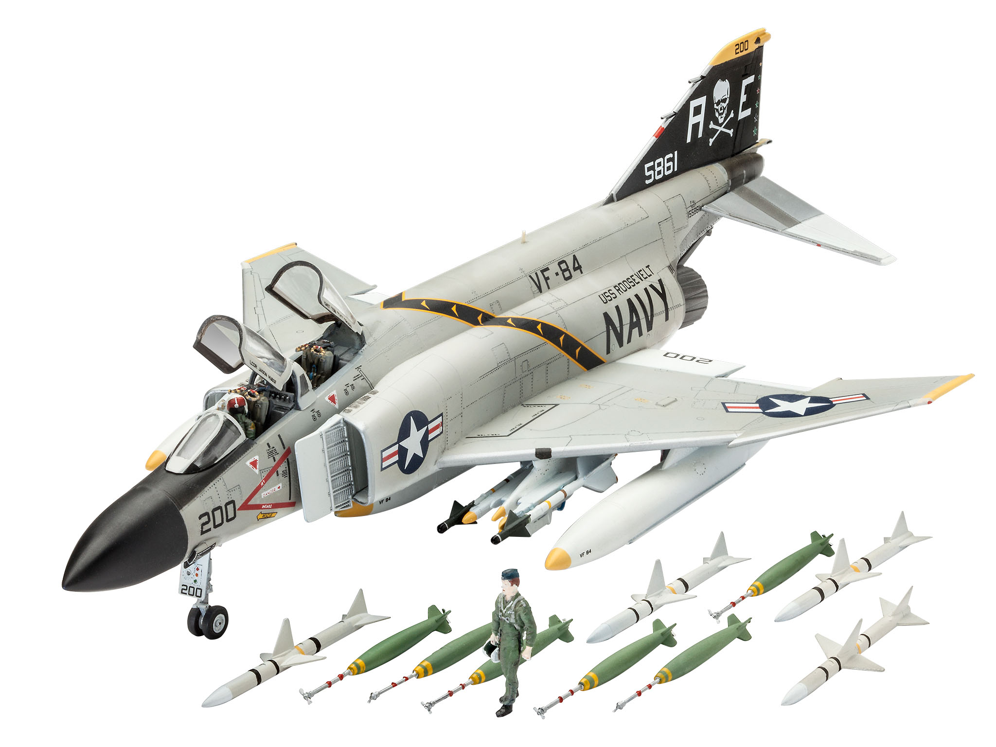 F-4J Phantom II 1:72 Revell Model Kit