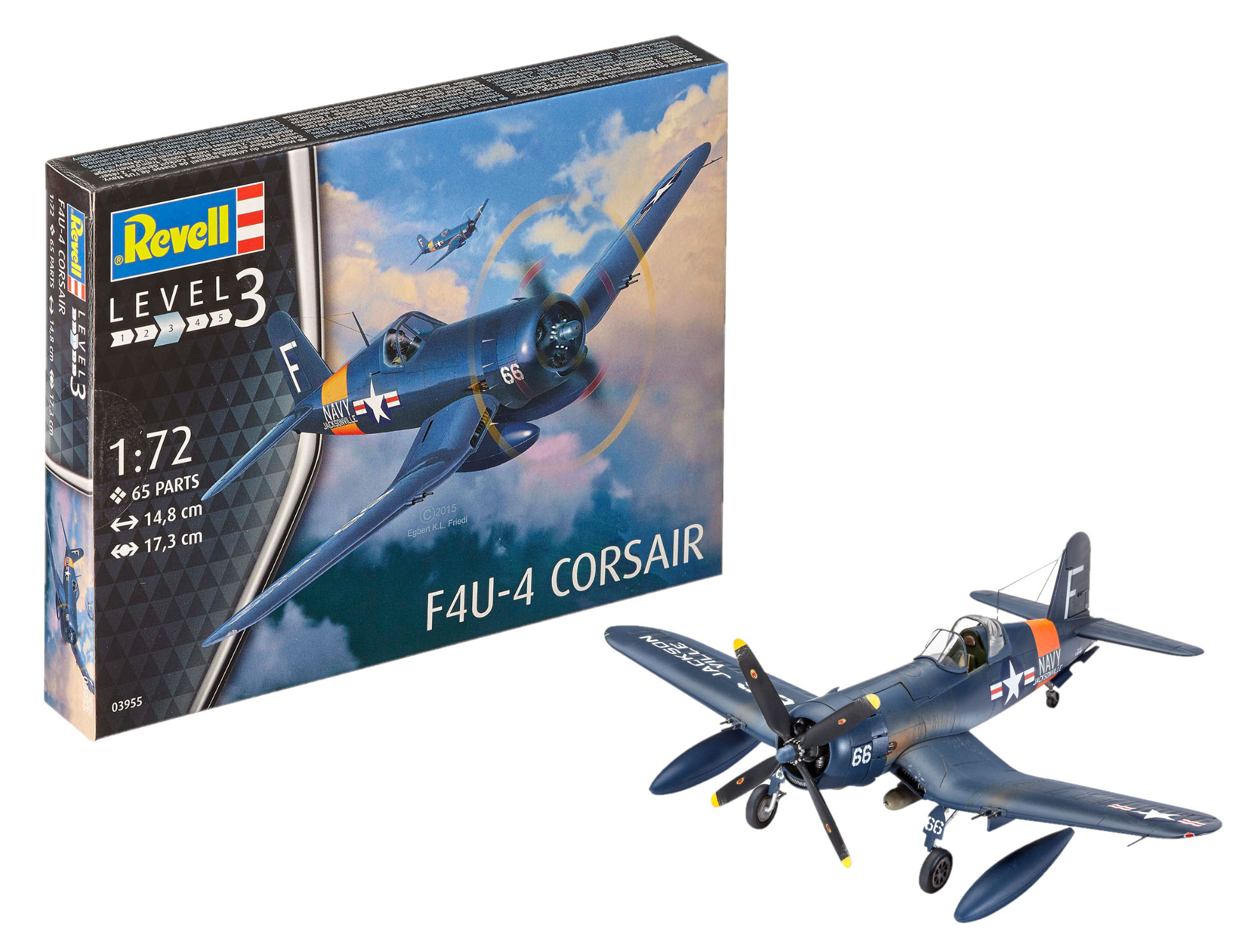 F4U-4 CORSAIR EASY ASSEMBLY AUTHENTIC KIT SCALE 1/72 HOBBY BOSS 