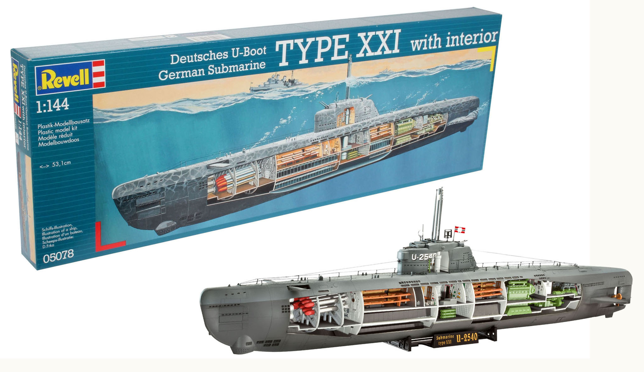 U 2540 Der legendäre deutsche U-Boot-Typ XXI Modelle Typen Geschichte Buch Book 