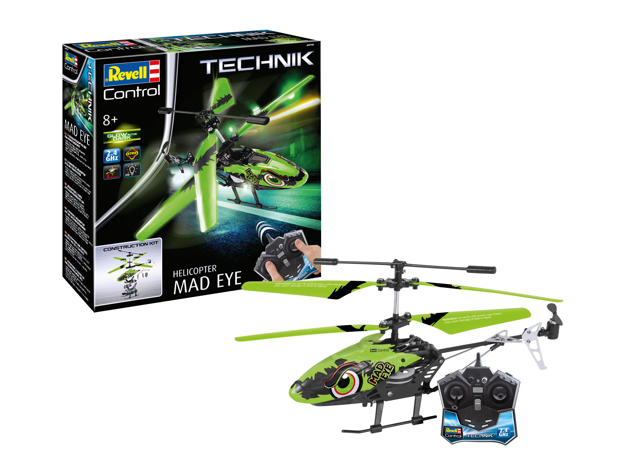 Helicopters Aircraft Tecnolog Ind Br 2 4 Ghz Remote Control Revell Radio Control Helicopter Advent Calendar