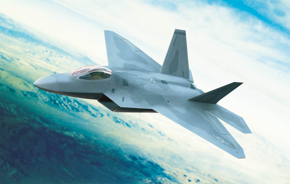 F-22A ''Raptor'' in 1:72 Hobby Boss 3480210 