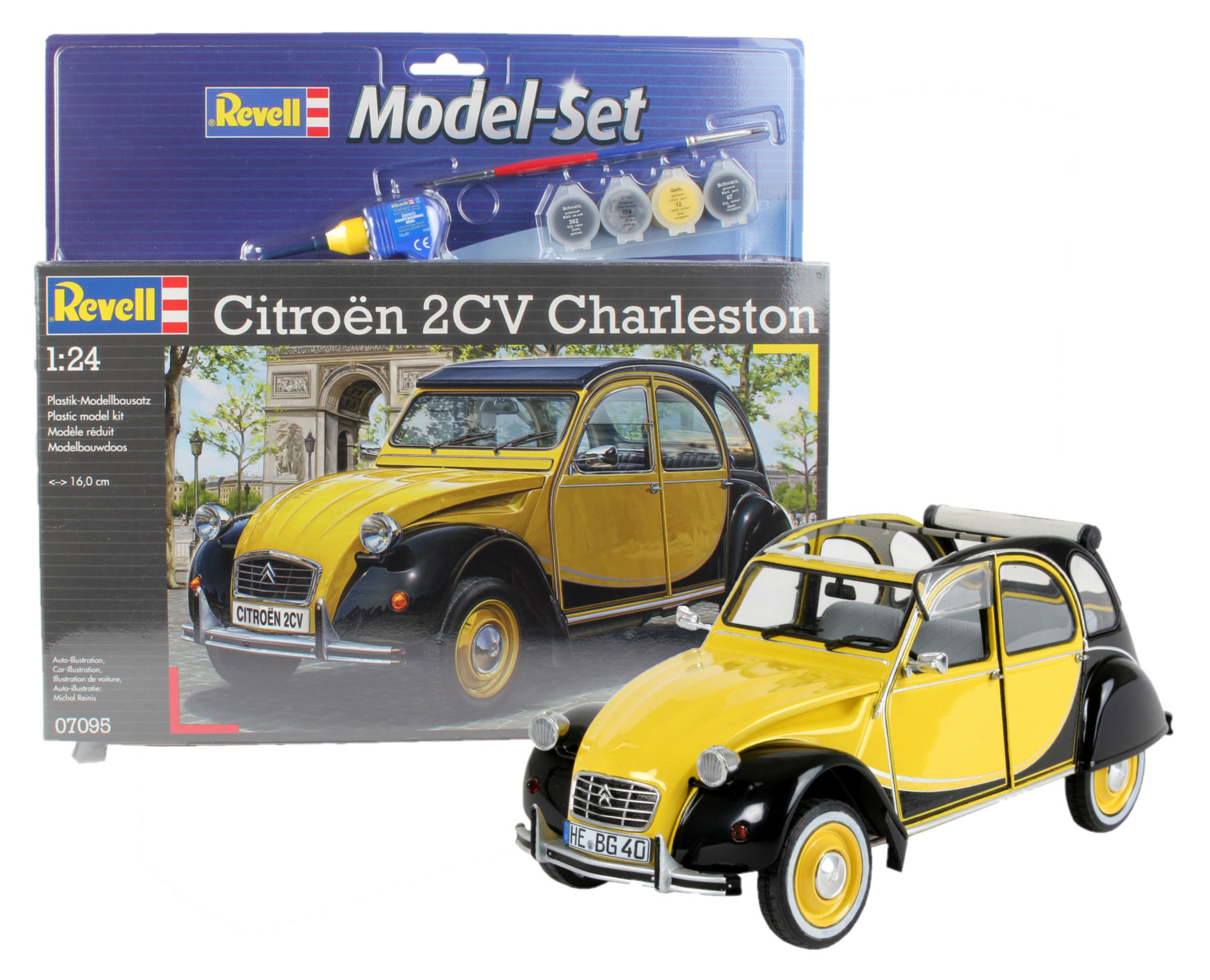 Revell citroen 2cv charleston Kit Montaggio Auto