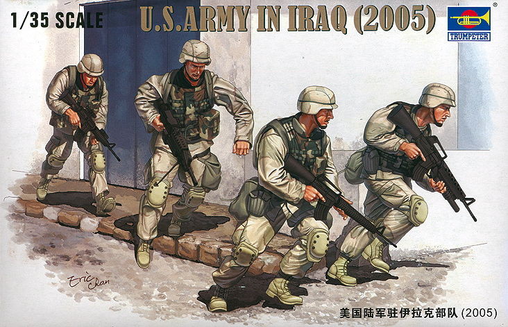 TRUMPETER 1/35 00418 l’armée américaine en Irak 2005 